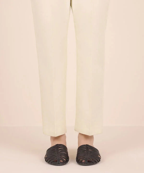 Dyed Cotton Trousers