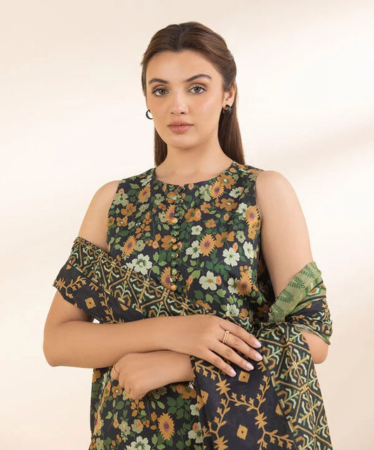 2 Piece - Printed Lawn Suit