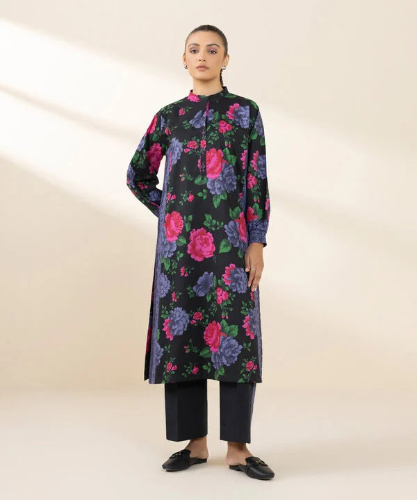 2 Piece - Printed Cotton Viscose Suit