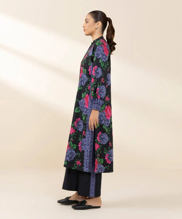 2 Piece - Printed Cotton Viscose Suit