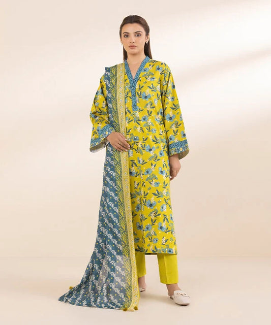 2 Piece - Printed Lawn Suit