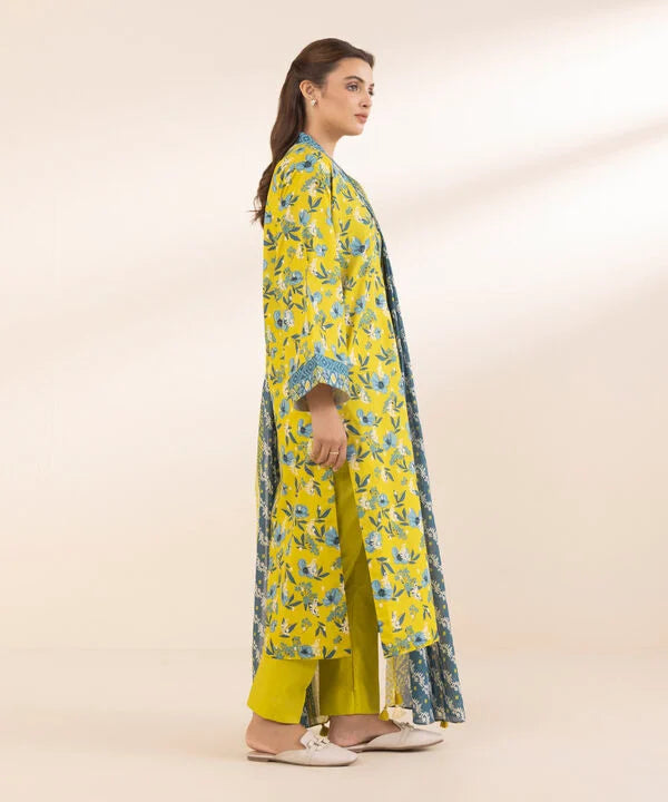 2 Piece - Printed Lawn Suit