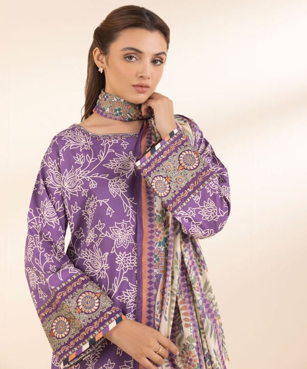 2 Piece - Embroidered Lawn Suit