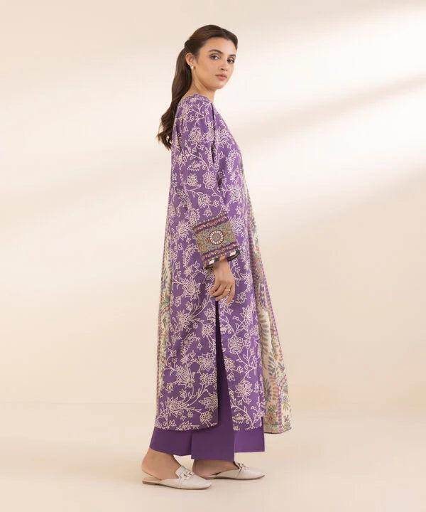 2 Piece - Embroidered Lawn Suit