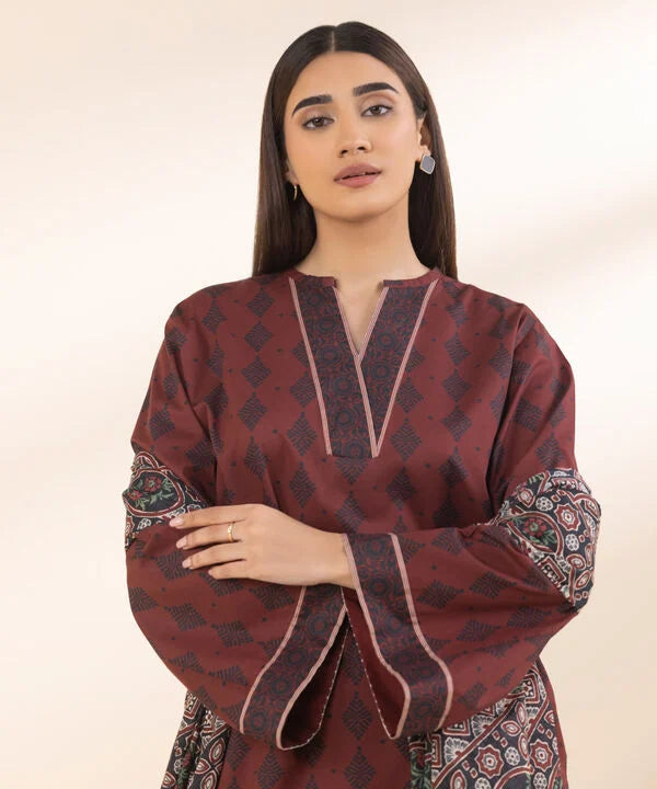 3 Piece - Printed Lawn Suit