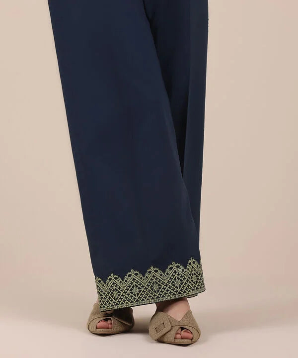 Dyed Cotton Trouser