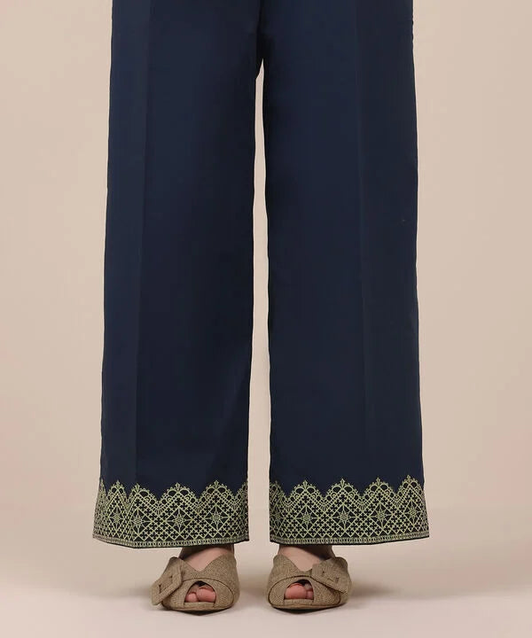 Dyed Cotton Trouser