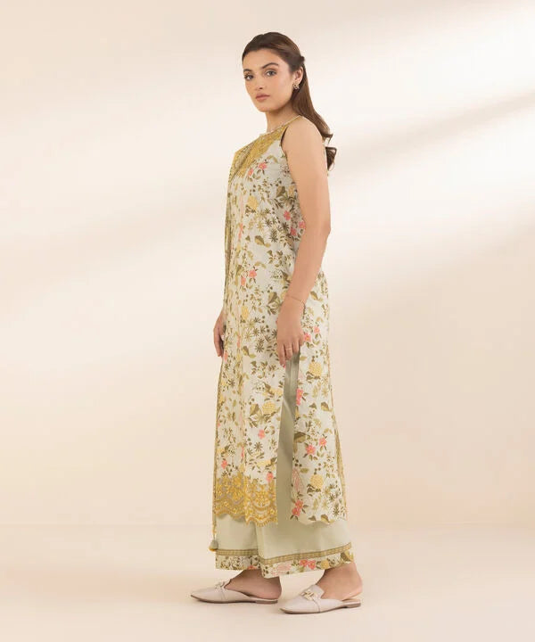 3 Piece - Embroidered Lawn Suit