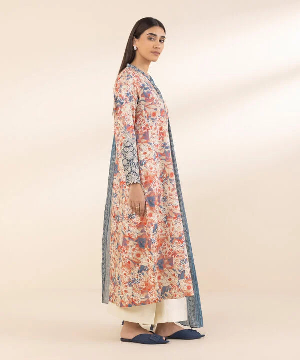 3 Piece - Embroidered Lawn Suit